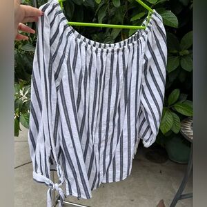 Morgan taylor striped blouse